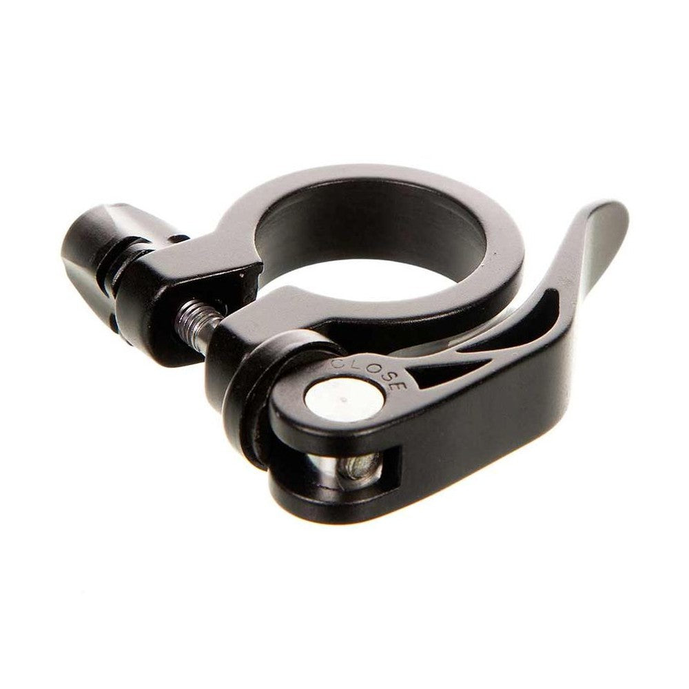 EVO, Integrated Skewer, Seatpost Clamp, 29.8mm, Black - Amego Electric Vehicles