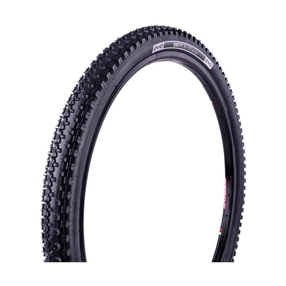 EVO, Knotty, Tire, 29''x2.10, Wire, Clincher, Black - Amego Electric Vehicles