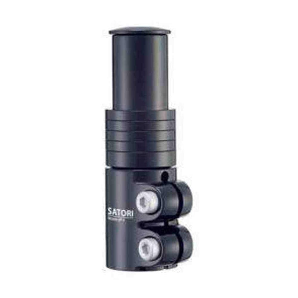 EVO, Threadless Stem extender, ST: 28.6mm, Black, 50-80mm - Amego Electric Vehicles