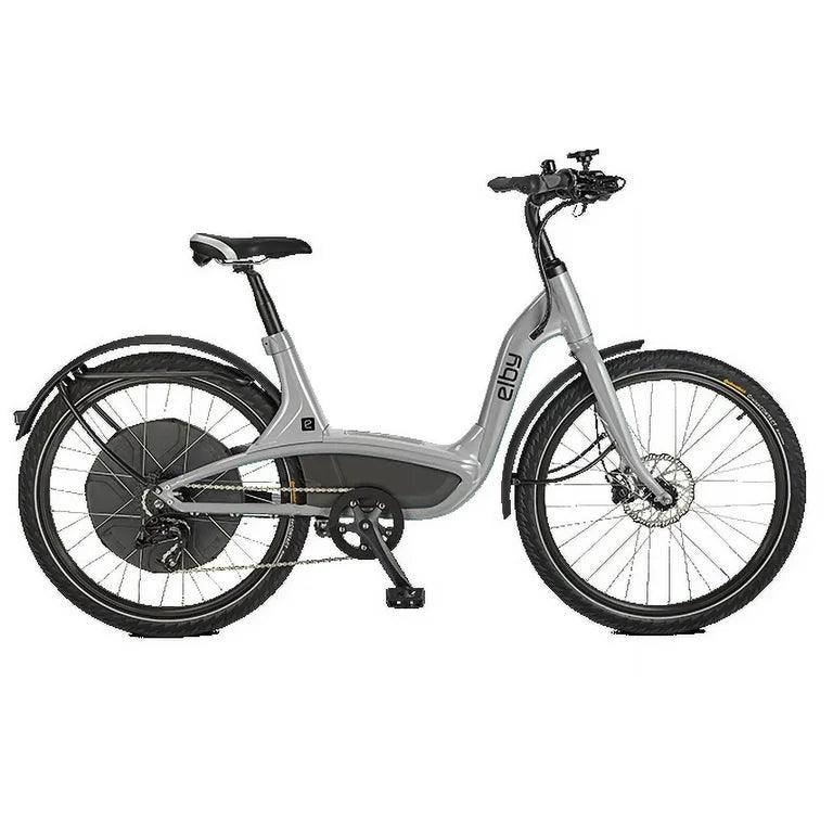 Elby S1 9-Speed Silver Used High Mileage WO16198 - Amego Electric Vehicles