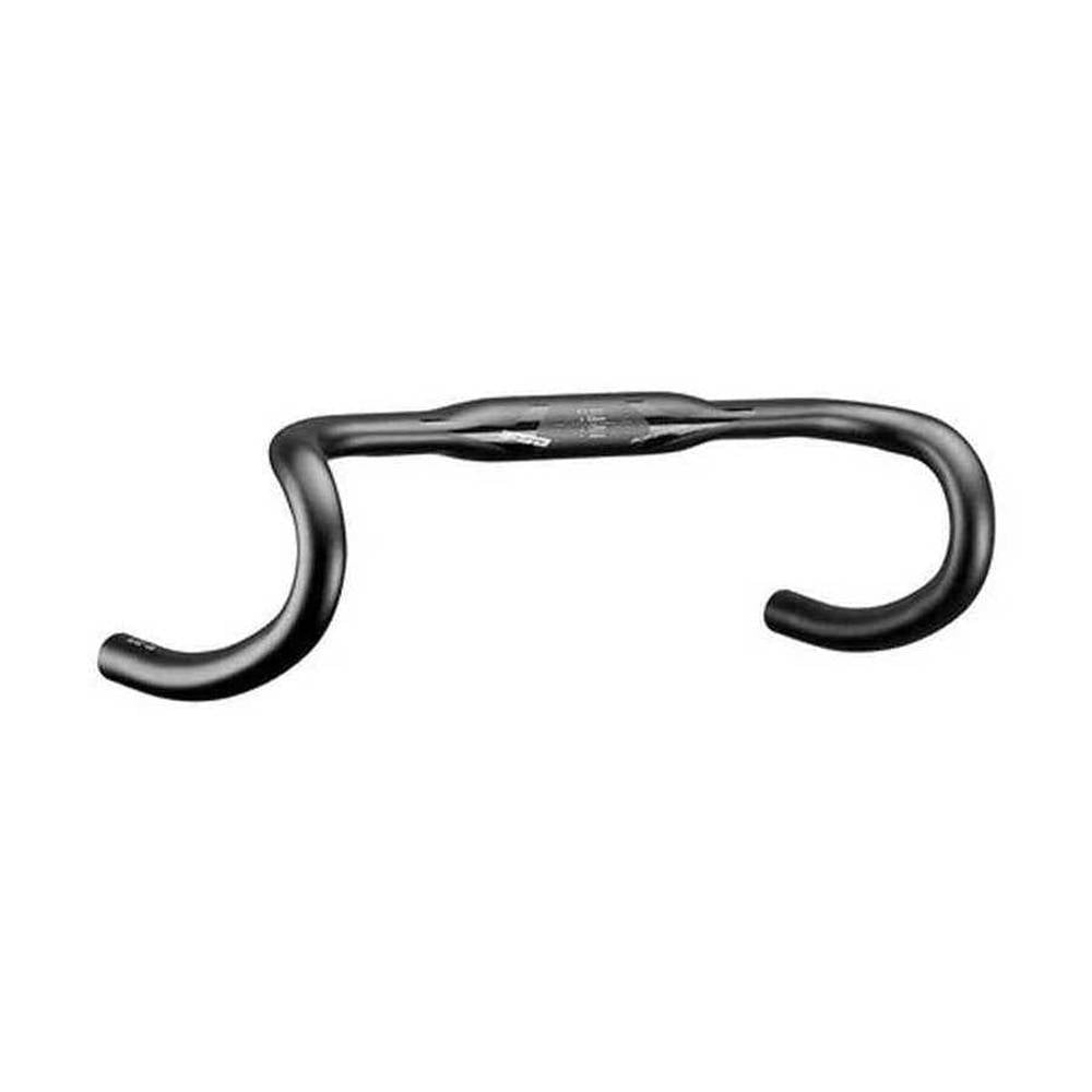 FSA, Gossamer Wing Compact, Drop Handlebar, Diameter: 31.8mm, 380mm, Drop: 125mm, Reach: 80mm, Black -Amego Electric Vehicles