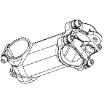 Stromer - Stem ST9 7°/100mm JD-ST207A - for ST1X (2018) ST1 (2019+) ST2 Beltdrive
