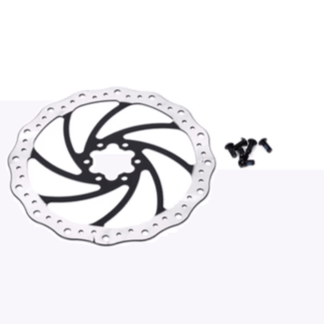 Tektro Brake Rotor TR180mm includes mounting bolts (Stromer)