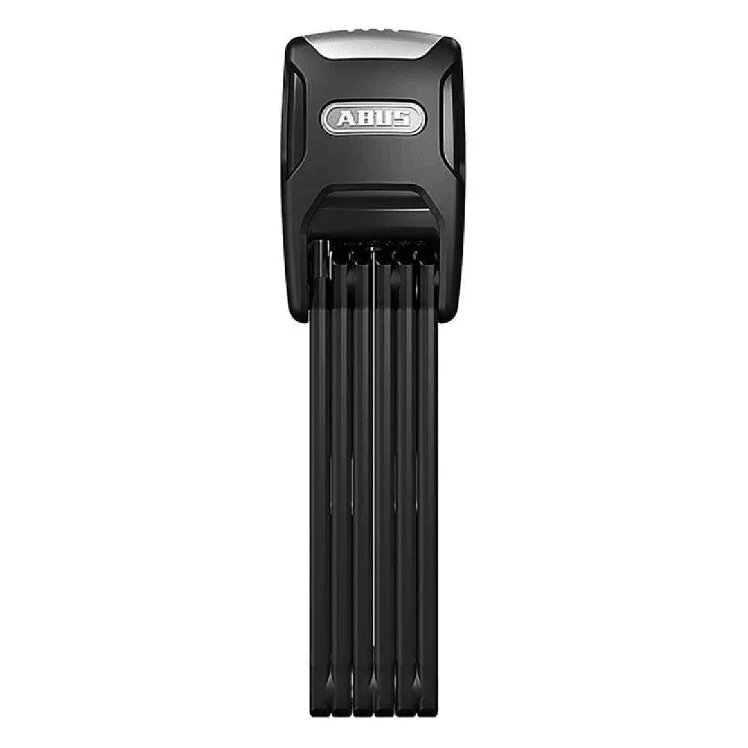 (Discontinued) Abus, Bordo Alarm 6000, Foldable lock w/ key lock, 5mm x 90cm (5mm x 3'), SH Bracket, Black