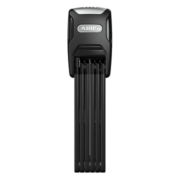 (Discontinued) Abus, Bordo Alarm 6000, Foldable lock w/ key lock, 5mm x 90cm (5mm x 3'), SH Bracket, Black