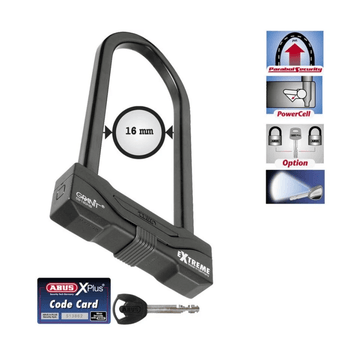 Abus, Granit Extreme 59, U-Lock, 16mm x 111m x 260mm ( 16mm x 4.3'' x 10.2'')