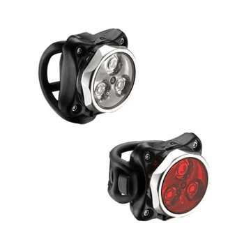 Lezyne, Zecto Drive, Light, Set, Silver, Pair