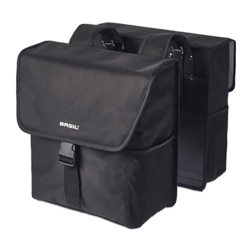 Basil, Go Double Bag, Double Bag, Solid Black