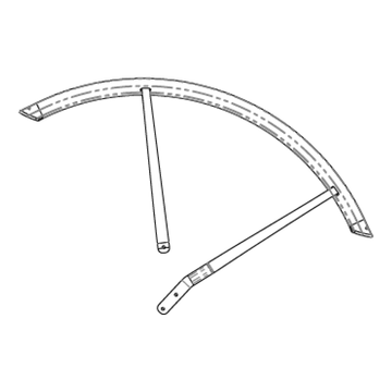 Stromer - Fender FE8FSF w Caps Front Suspension Fork