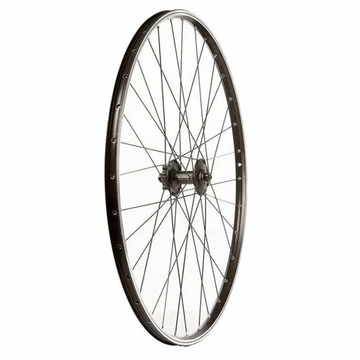 Wheel Shop Sun Inferno Black/ Shimano Deore HB-M525 Wheel Front 26'' / 559 Holes: 32 QR 100mm Disc IS 6-bolt
