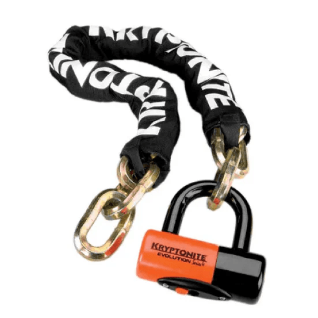 KRYPTONITE NY CHAIN W/EV SERIES 4 DISC LOCK