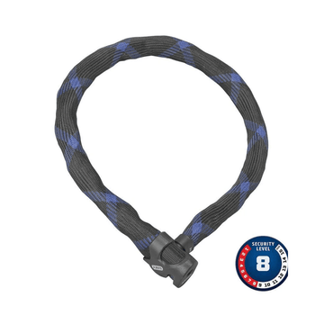 Abus, Ivera Steel-O-Chain, Chain Lock, 7mm, 110cm, 3.6', Black