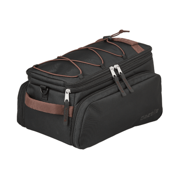 Gazelle Carrier Bag - Black/Brown, 31L - Amego Electric Vehicles