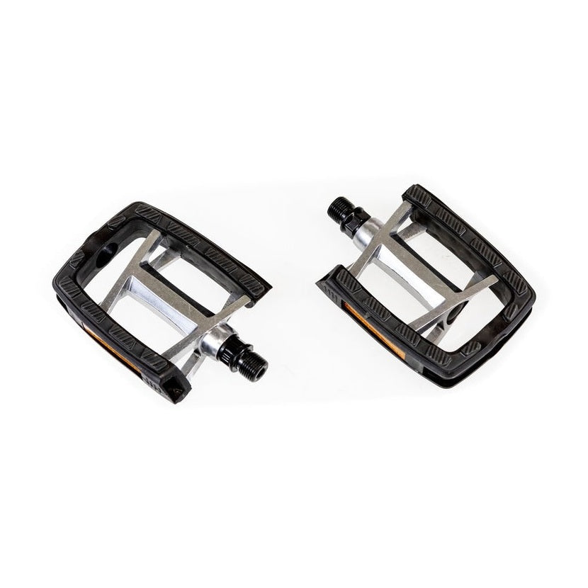 Gazelle Pedal Set - Black/Silver - Amego Electric Vehicles
