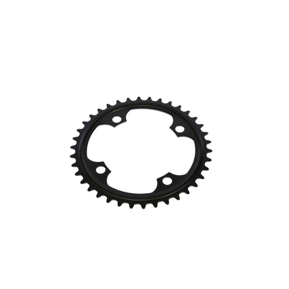 Gazelle chainring 38 tands 001 Black BCD104 FLAT - Amego Electric Vehicles