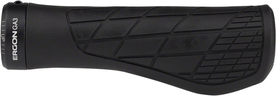 Ergon GA3 Large Black Bike Handlebar Grips Ergonomic Comfort