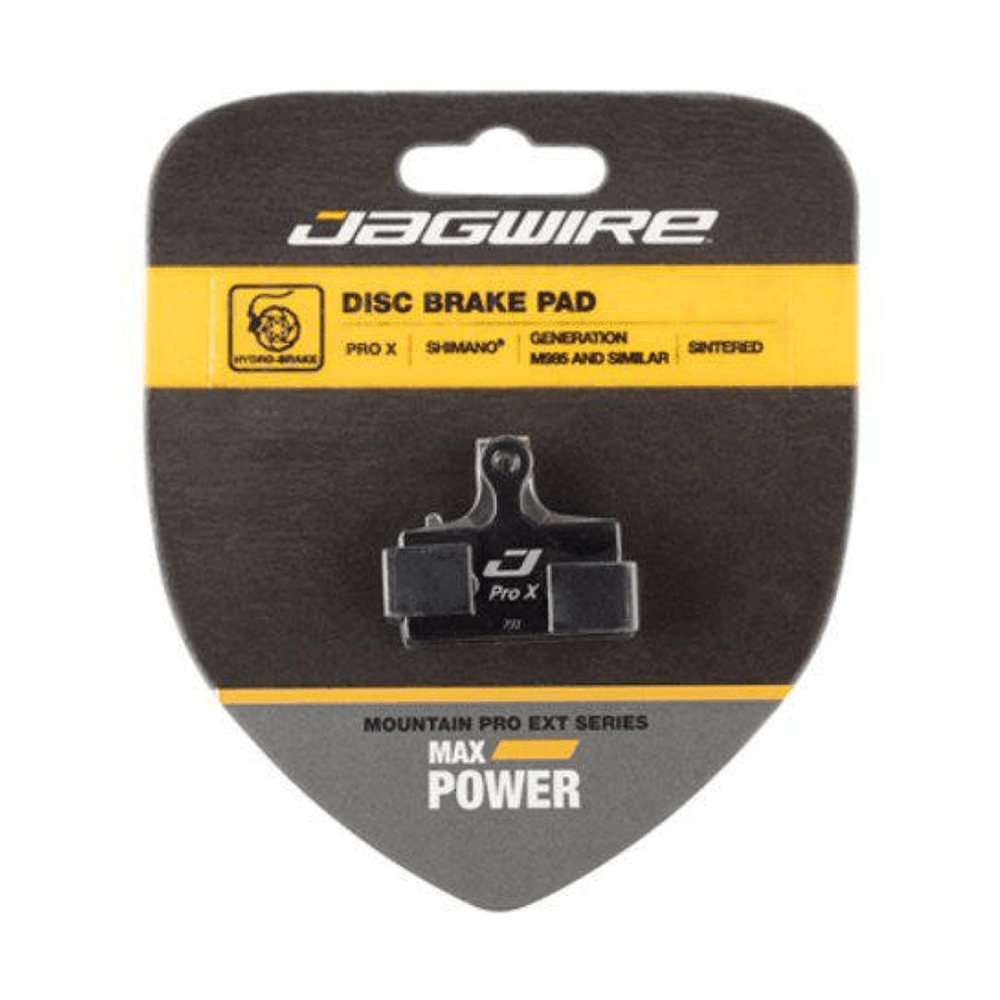 Jagwire, Mountain Pro Extreme, Disc brake pads, Sintered, Shimano G-Type ex: XTR M9000, M9020, M985, XT M785 / M8000, SLX M7000, M6000, M675, Deore M615 - Amego Electric Vehicles