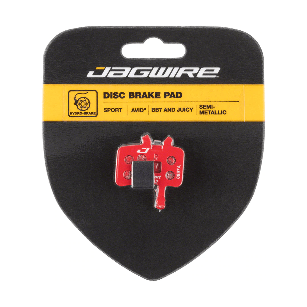 Jagwire, Mountain Sport, Disc brake pads, Semi-metallic, Avid BB7, Juicy - Amego Electric Vehicles