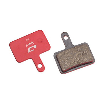 Jagwire, Mountain Sport, Disc brake pads, Semi-metallic, Shimano B-Type ex: Deore M525 / TRP Spyre, HY/RD, Parabox 2012, Spyke / Tektro HDC, Draco, Aquila -Amego Electric Vehicles