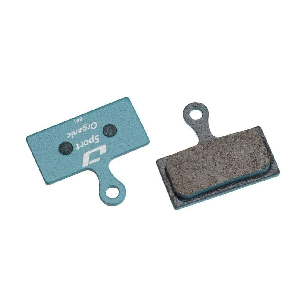 Jagwire Sport Organic Disc Brake Pads - PAIR, For Shimano S700, M615, M6000, M785, M8000, M666, M675, M7000, M9000, M9020, M985, M987 - Amego Electric Vehicles