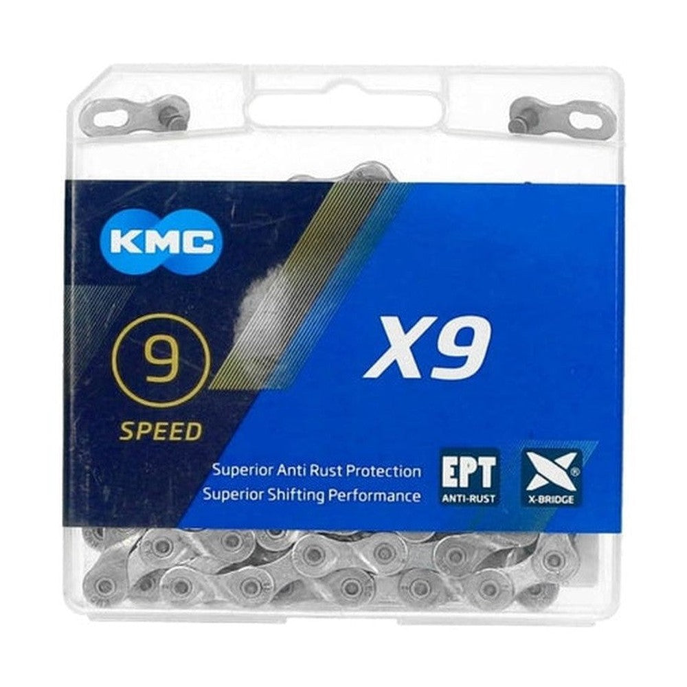 KMC, X9 EPT, Chain, 9sp., 116 links - Amego Electric Vehicles