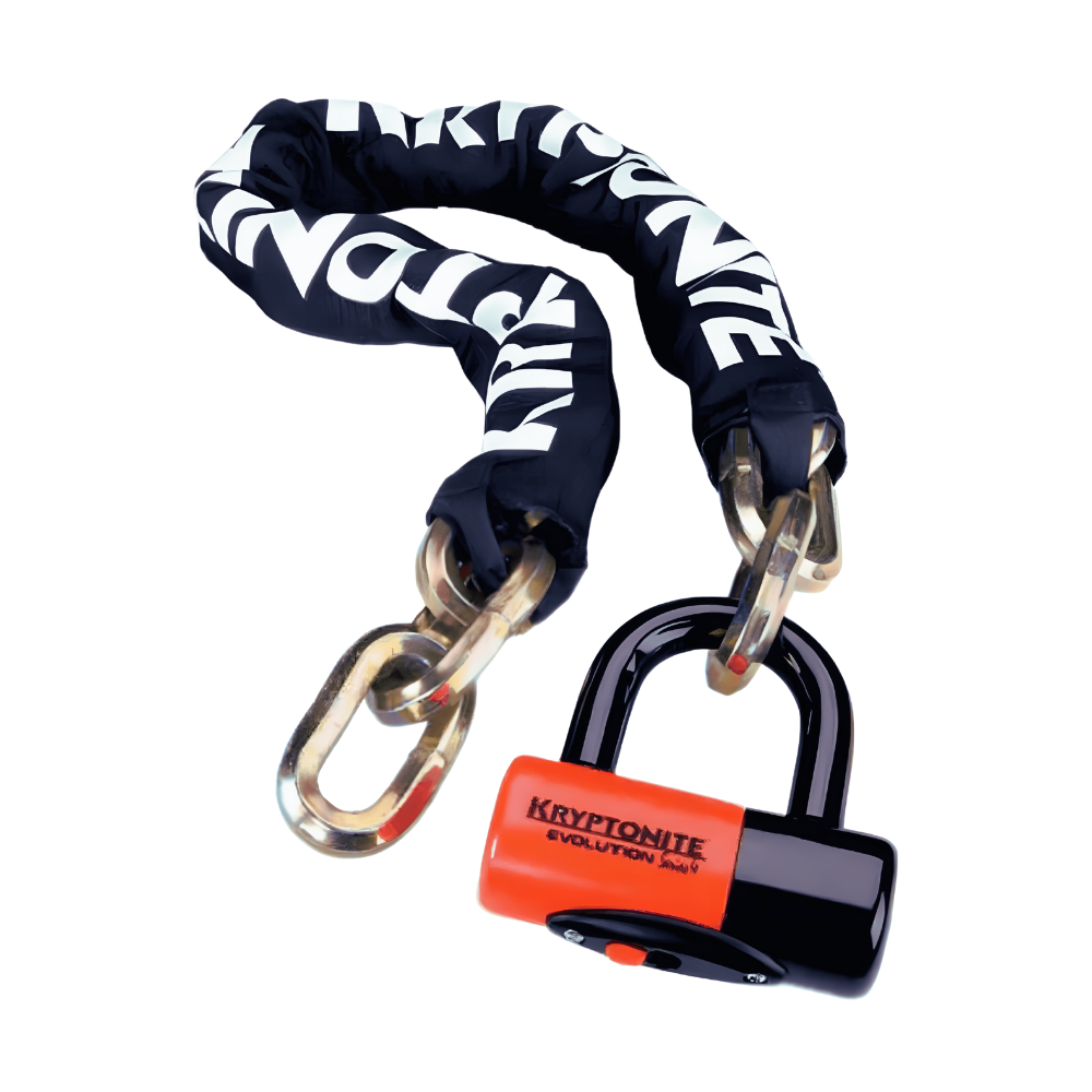 KRYPTONITE NY CHAIN W/EV SERIES 4 DISC LOCK -Amego Electric Vehicles