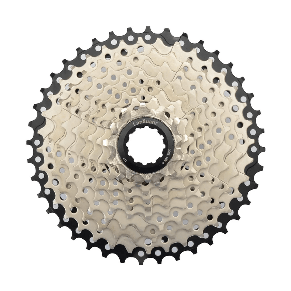 LANXUANR 10 Speed Mountain Bicycle Cassette Fit for MTB Bike, Road Bicycle, Super Light 11-42T - Amego Electric Vehicles