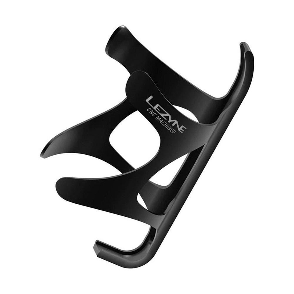 Lezyne, CNC Cage, Bottle Cage, Aluminum, Bead Blast Black, 39g - Amego Electric Vehicles
