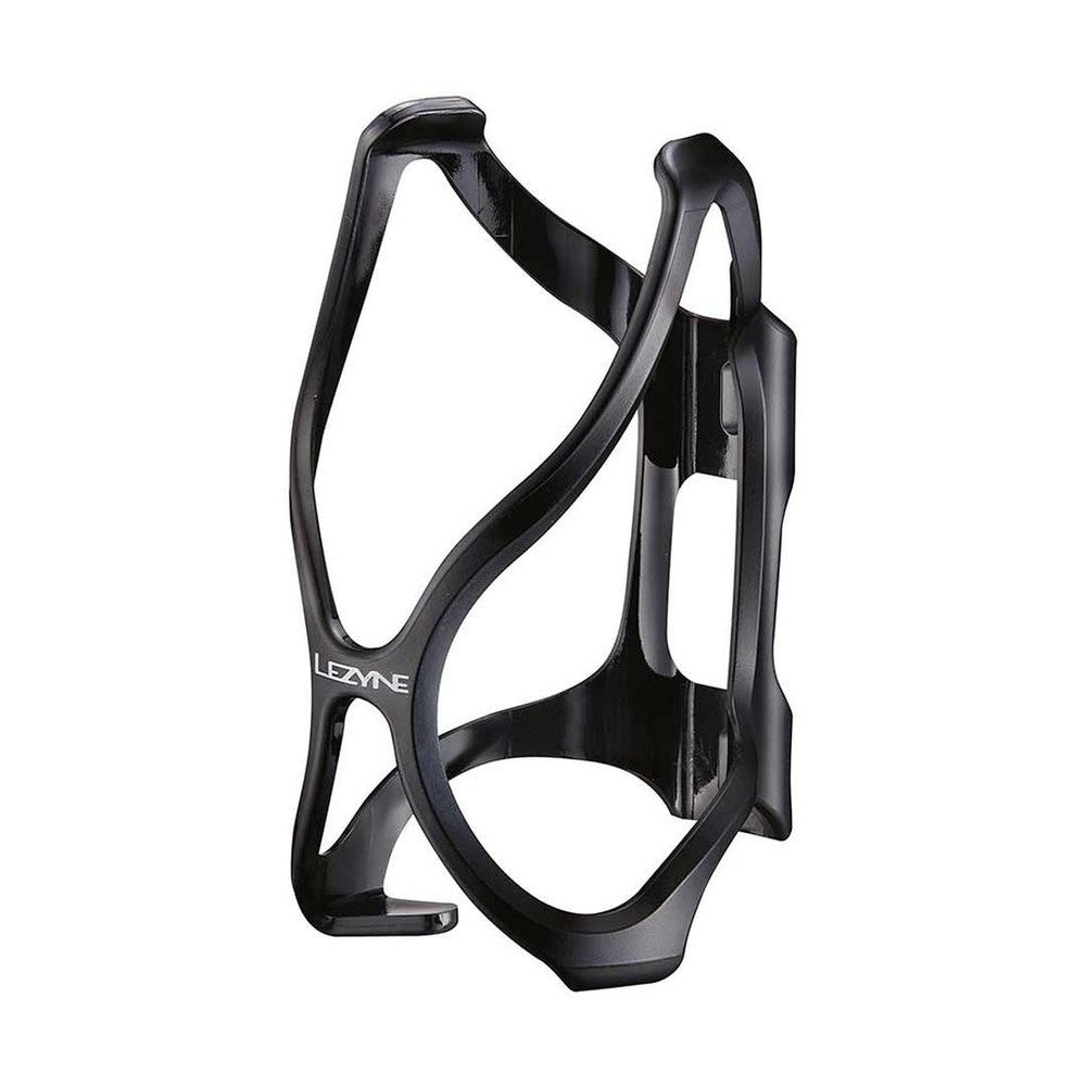Lezyne, Flow, Bottle Cage, Composite, Black, 44g - Amego Electric Vehicles