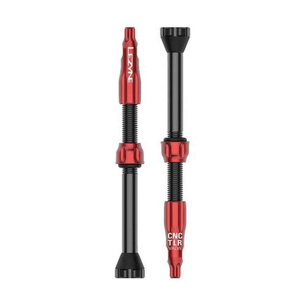 Lezyne, TLR, Tubeless Valve, Presta, 60mm, Red - Amego Electric Vehicles