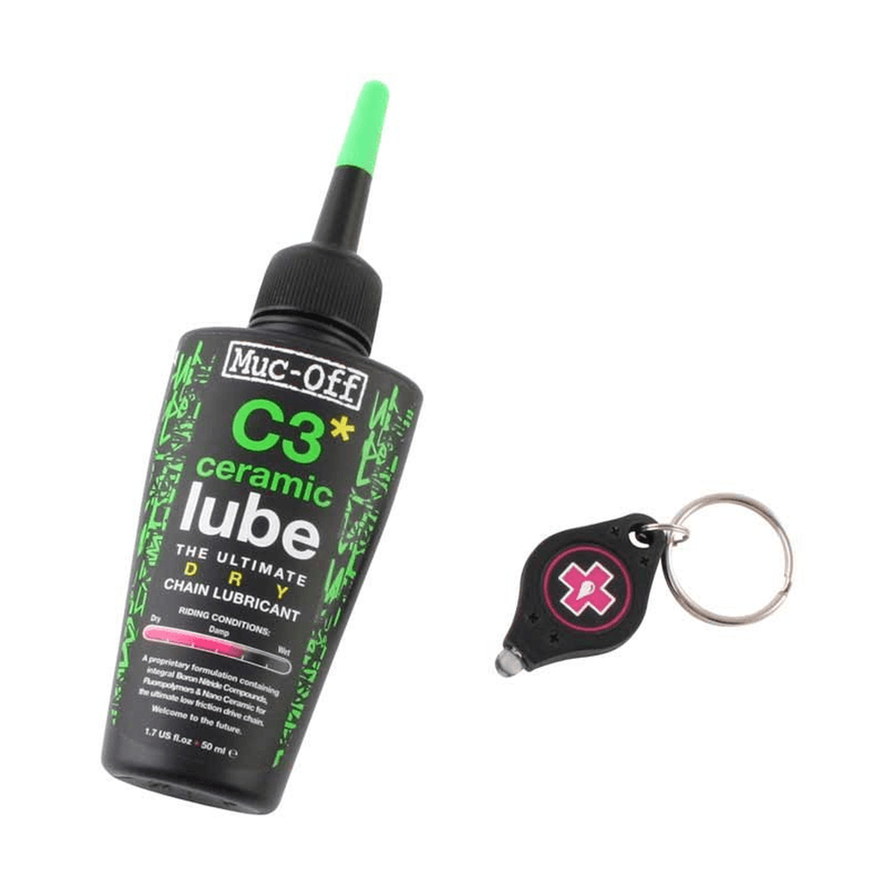 Muc-Off, Ceramic Dry Lubricant, 50ml with UV Torch - Amego Electric Vehicles