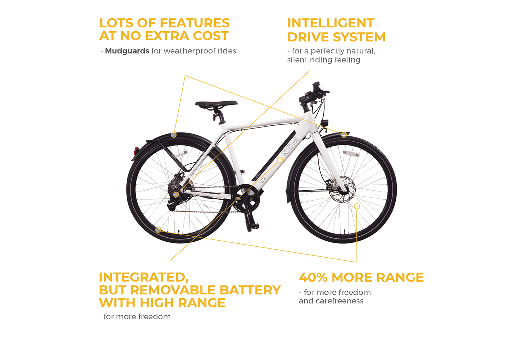 NCM C7 City Bike -Amego Electric Vehicles