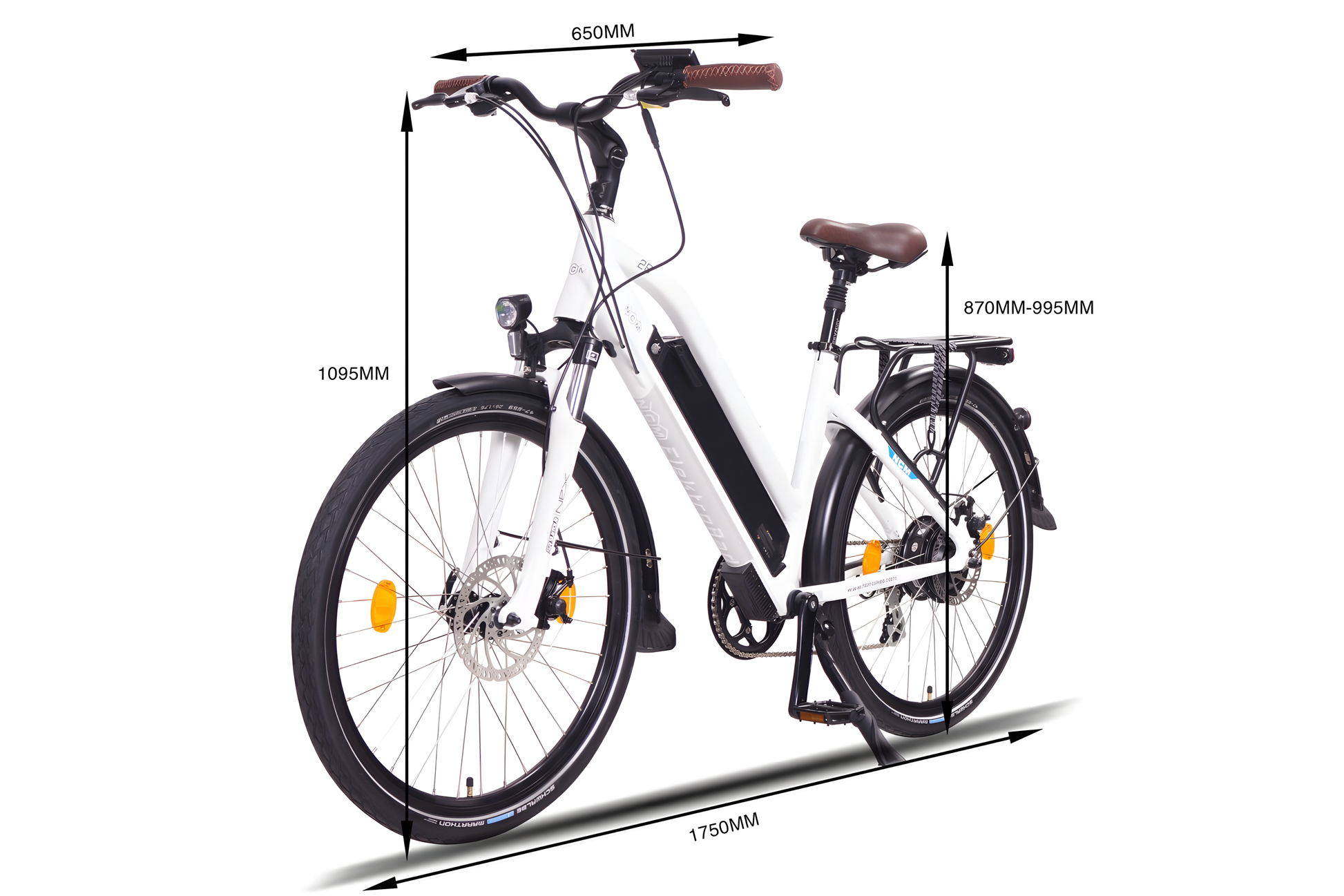 NCM Milano Plus - Upgrade to 48V25ah for $199 - Amego Electric Vehicles
