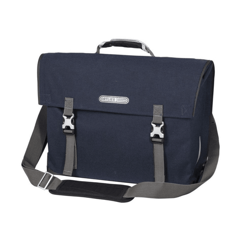 ORTLIEB PANNIER URBAN COMMUTER PVC FREE QL3.1 INK 14L - Amego Electric Vehicles