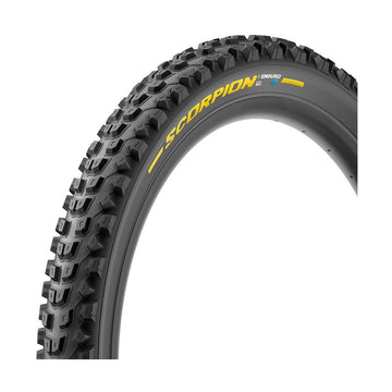 Pirelli, Scorpion Enduro S, Mountain Tire, 29''x2.40, Folding, Tubeless Ready, SmartGRIP Gravity, HardWALL, 60TPI, Yellow - Amego Electric Vehicles