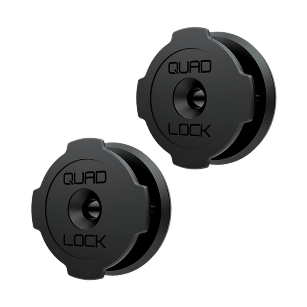 Quad Lock Adhesive Wall Mount Twin Pack - Amego Electric Vehicles
