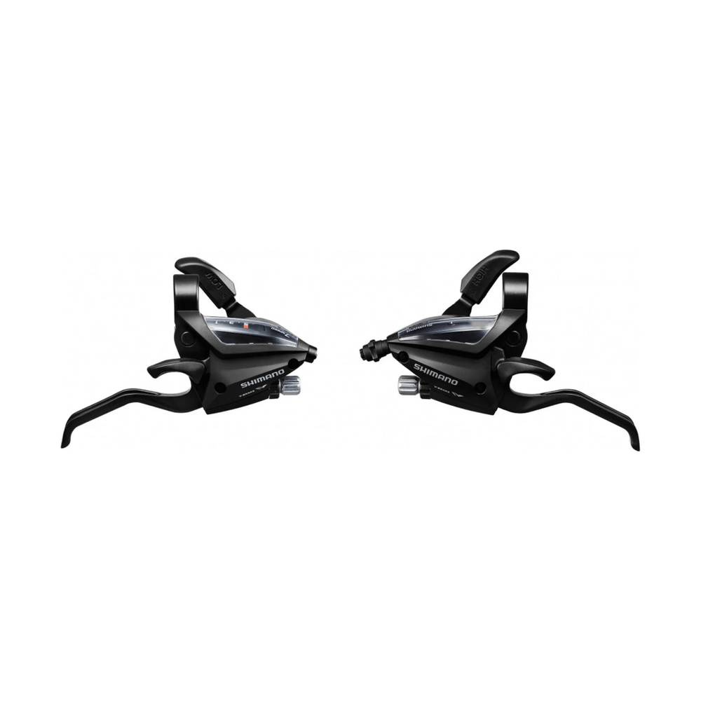 SHIFT/BRAKE LEVER SET,ST-EF500-4A, 3X8SPEED,EZ-F - Amego Electric Vehicles