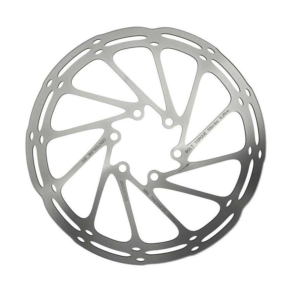 SRAM, Centerline Rounded, Disc brake rotor, ISO 6B, 180mm - Amego Electric Vehicles