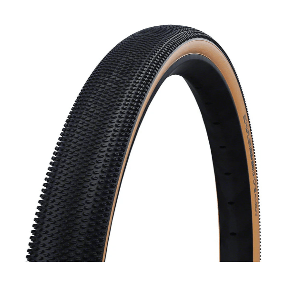Schwalbe, G-One Allround, Tire, 700x40C, Folding, Tubeless Ready, Addix, RaceGuard, 67TPI, Tanwall - Amego Electric Vehicles