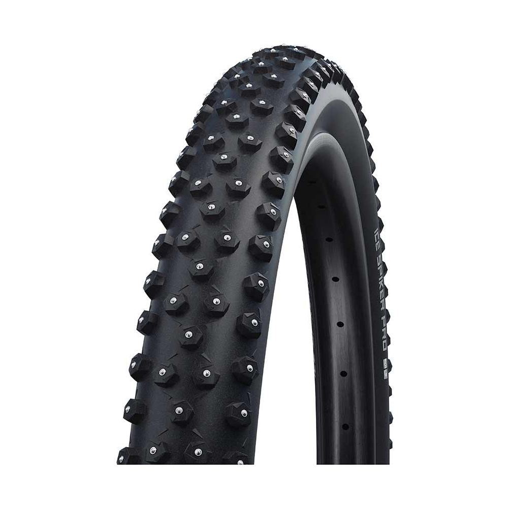 Schwalbe, Ice Spiker Pro, Tire, 29''x2.25, Folding, Clincher, Winter, LiteSkin, 67TPI, Black - Amego Electric Vehicles