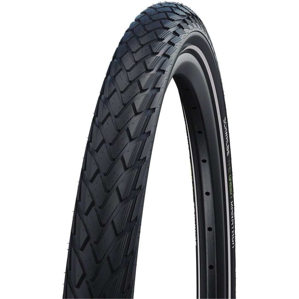 Schwalbe, MARATHON, Hybrid Tire, 700x35C, Wire bead, Clincher, Addix Eco, GreenGuard, 67TPI, Black