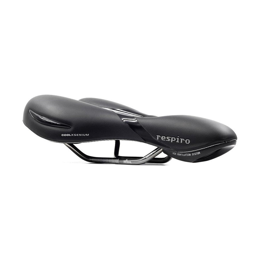 Selle Royal, Respiro Moderate, Saddle, 282 x 182mm, Unisex, 496g, Black - Amego Electric Vehicles