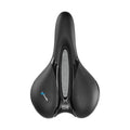 Selle Royal, Respiro Moderate, Saddle, 282 x 182mm, Unisex, 496g, Black - Amego Electric Vehicles
