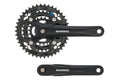 Shimano, Acera FC-M361, Crankset, 7/8 sp, 170mm, 28/38/48T AFCM361C888XL, Black Elevate / NCM - Amego Electric Vehicles