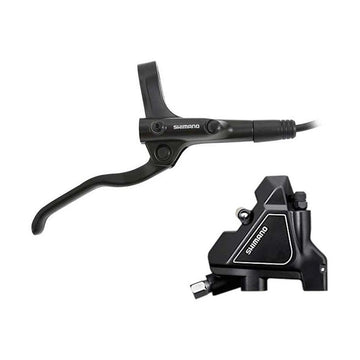 Shimano, BL-MT200/BR-UR300, MTB Hydraulic Disc Brake, Rear, Flat mount, Black, Set - Amego Electric Vehicles