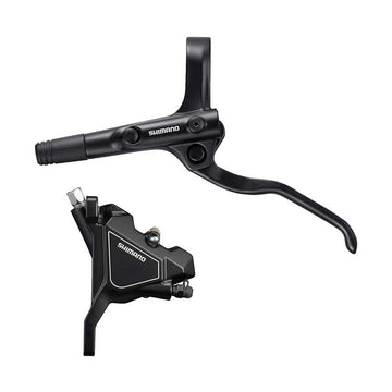 Shimano, BL-MT200/BR-UR300, MTB Hydraulic Disc Brake, Front, Flat mount, Black, Set - Amego Electric Vehicles