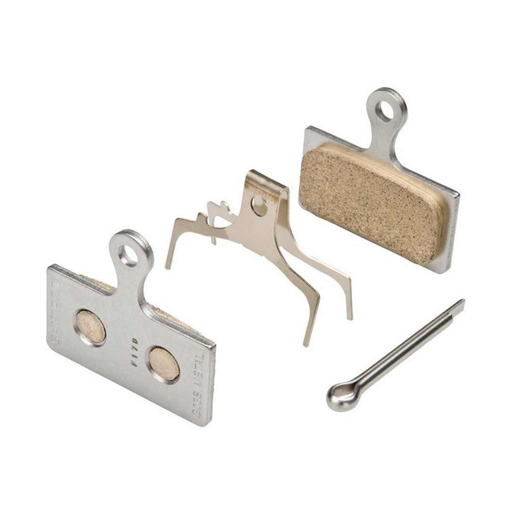 Shimano, BR-M8000, G04S, Disc brake pads, Metal, Without fins, Pair, G type, Y8MY98010 - Amego Electric Vehicles