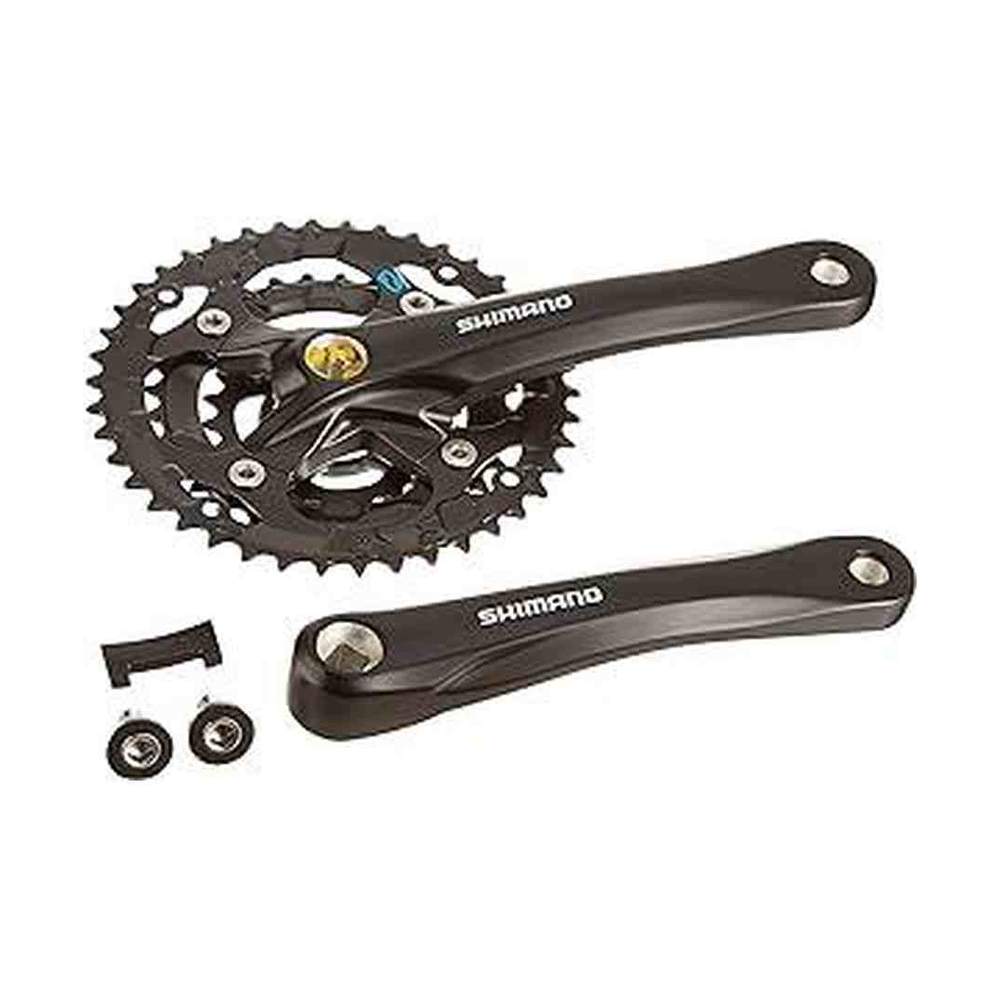 Shimano FC-M361 Crank Arm 170mm Square Black - Amego Electric Vehicles