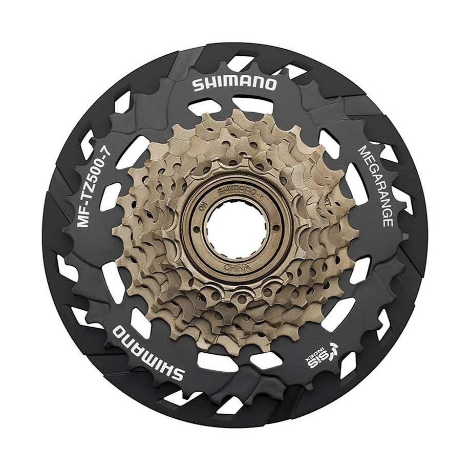 Shimano, MF-TZ500 CP, Freewheel, 7, 14-34T, all 7/8/9-speed chains - Amego Electric Vehicles