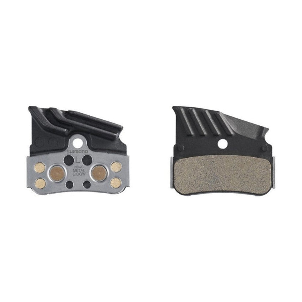 Shimano N04C METAL PAD W/ FIN & SPRING, 1 PAIR - Amego Electric Vehicles